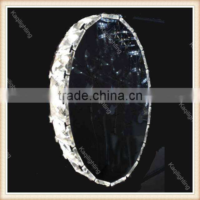 Modern Luxury K9 crystal wall light led bedrrom mirror lighting