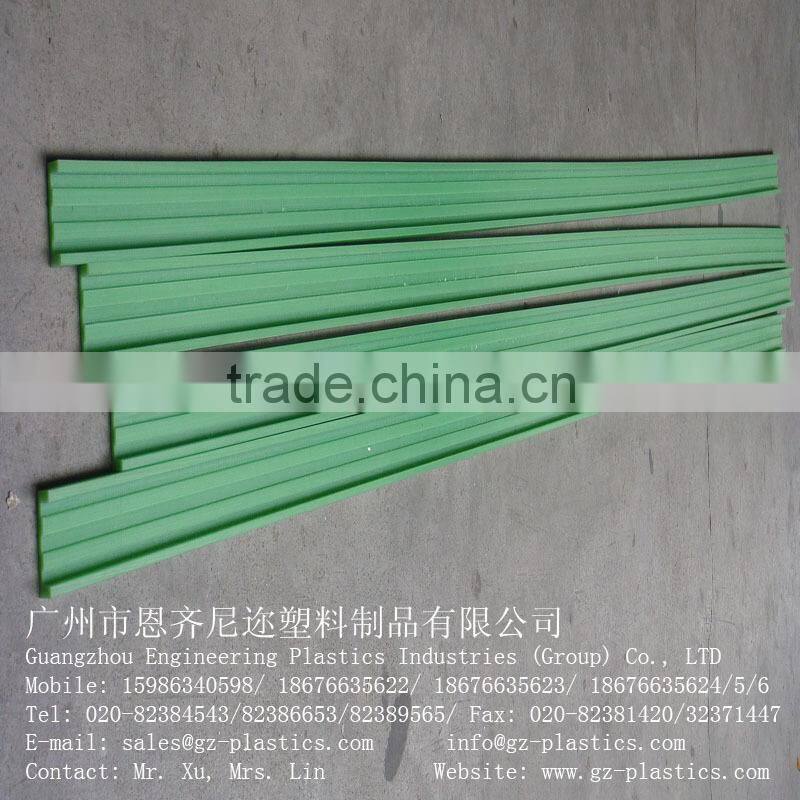 HDPE plastic UHMWPE PE polyethylene nylon linear guide rail/str