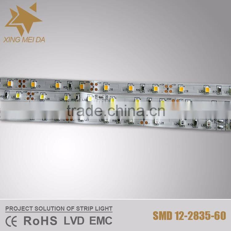 Waterproof warm white led strip12v/48v led strip