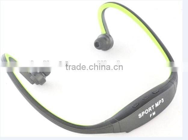 New Arrival MP3 Sports Earphone Sports Music Player Headset Headphone