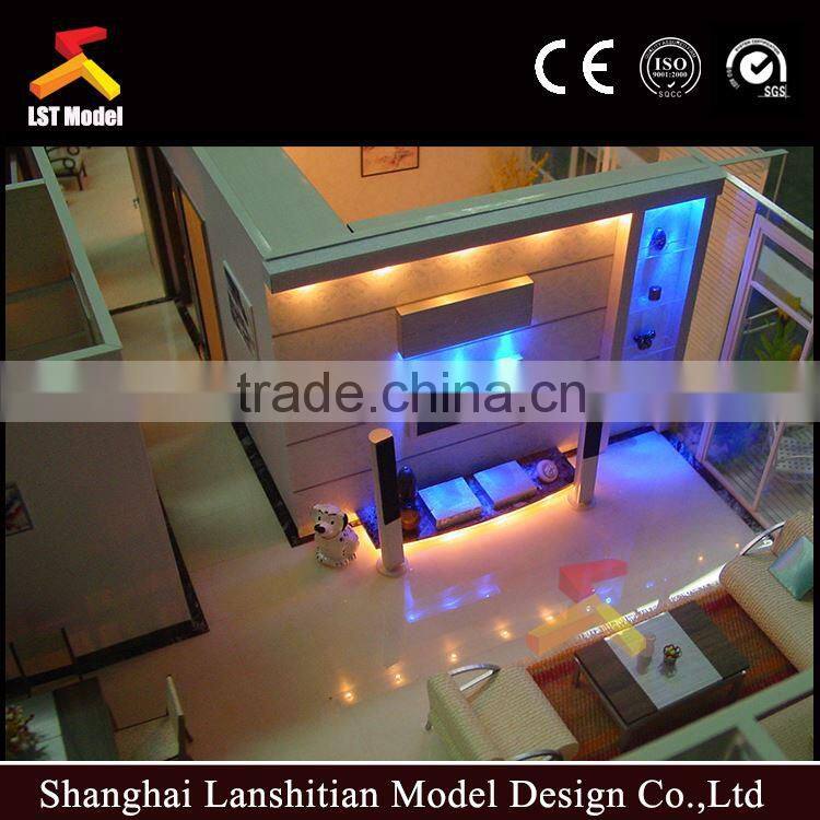 scale model maker internal layout models