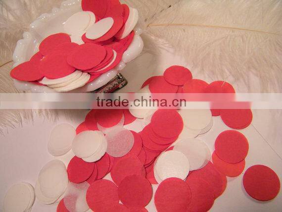~Wholesale~Round Red Wedding Party Confetti
