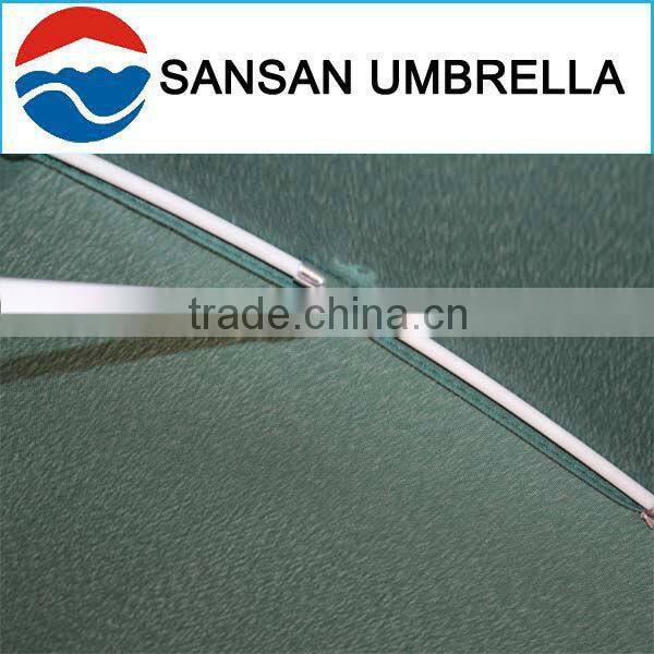 180CM green wholesale polyester fabric windproof beach umbrella