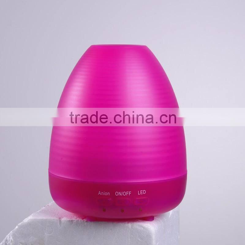 600ml wood grain available volcano shape air aroma diffuser