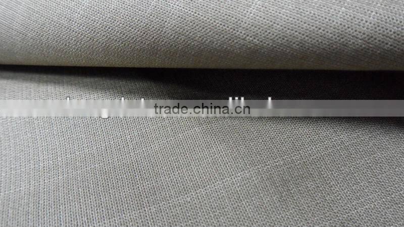 viscose and polyster stripe men TR suiting fabric