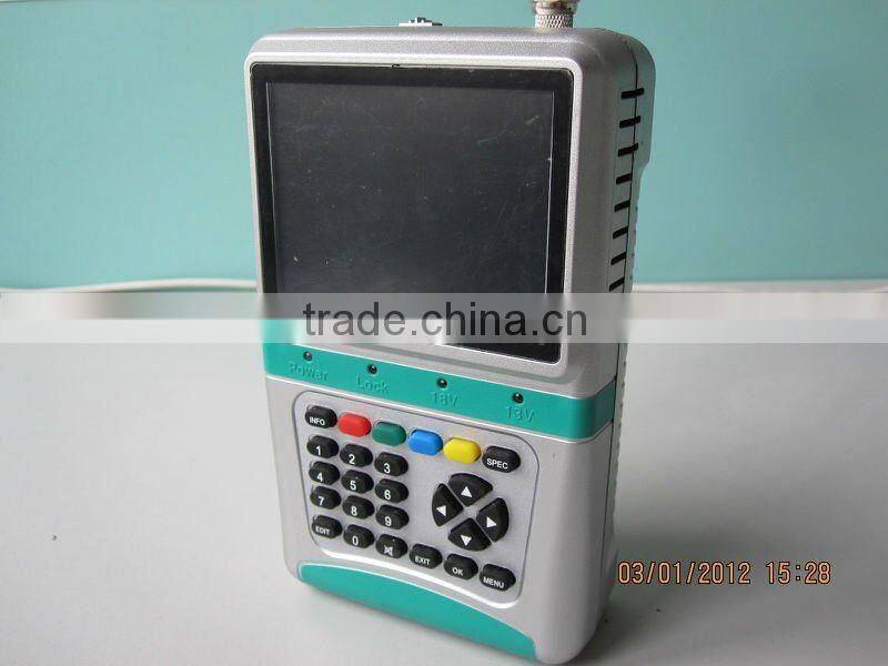 Portable 3.5 inch LCD DVB S digitial satellite finder SF-3000