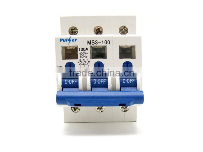 3 pole miniature circuit breaker fuse switch disconnector