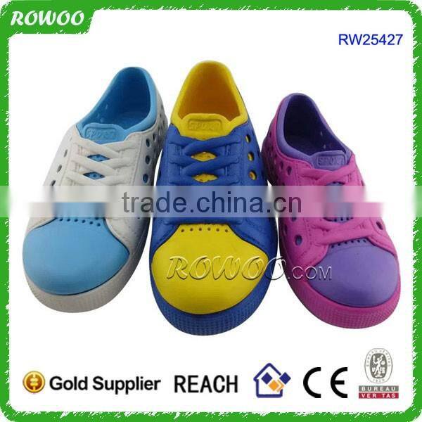 wholesale cheap breathable colorful flower decorated women eva clogs garden shoes