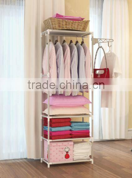 Removable home furniture clothes display rack