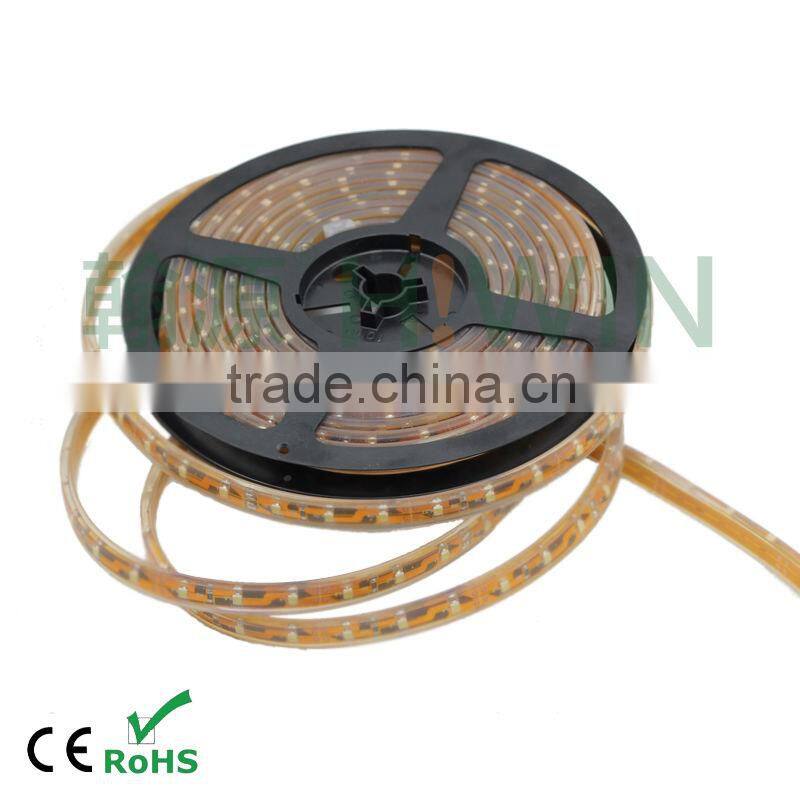 DC 12V or 24V flexible waterproof led strip IP68 3528 silicone tube resin filled