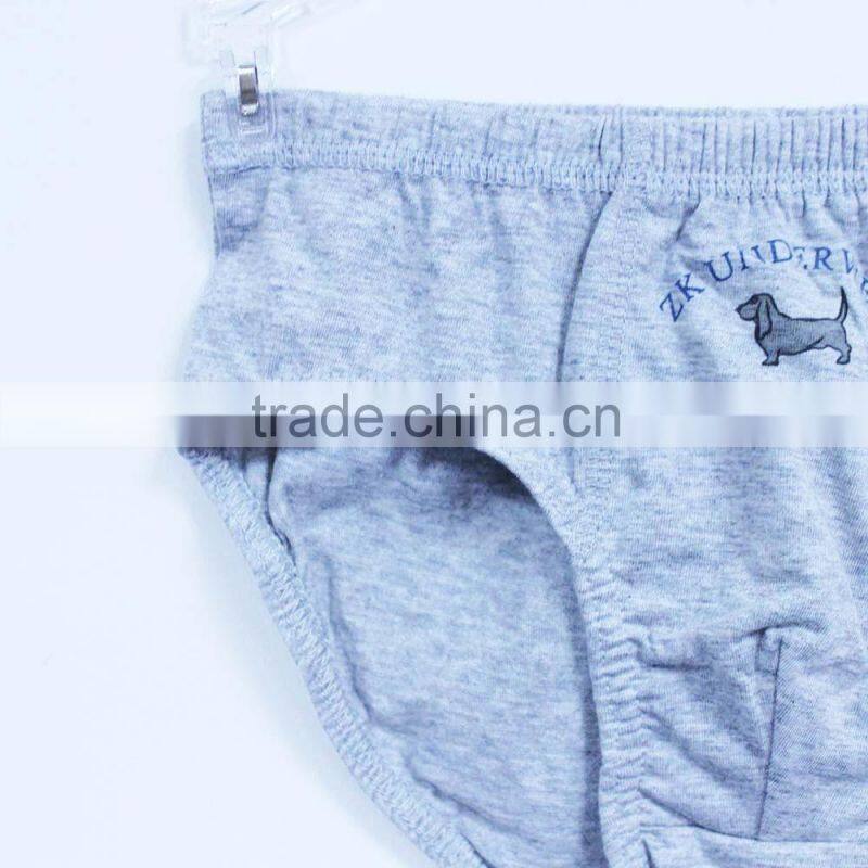 Custom 0-3 years little boys underwear 100% cotton baby panties