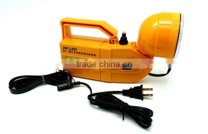 LED 3W Portable-Rechargeable Searchlights ZC303