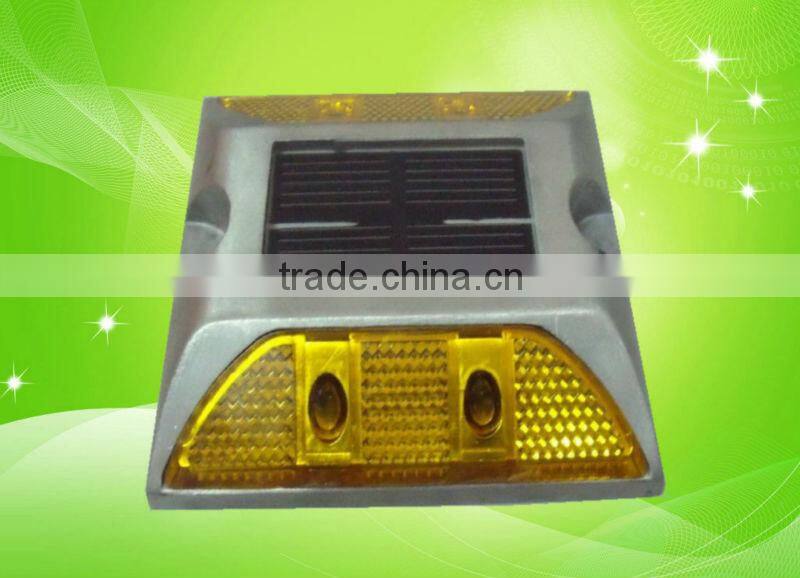 Energy Saving Solar LED Road Stud,Yellow Color LED Solar Lamp