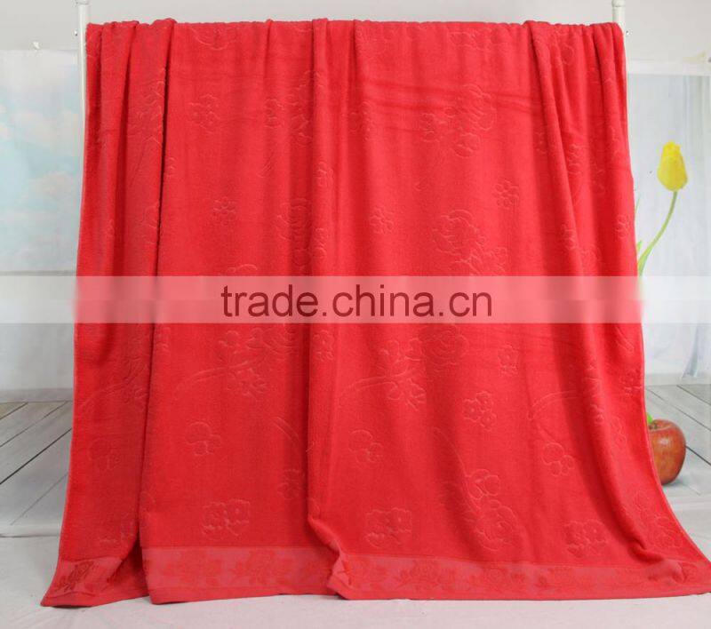 Good quality and practical 100% cotton towelling coverlet wholesale
