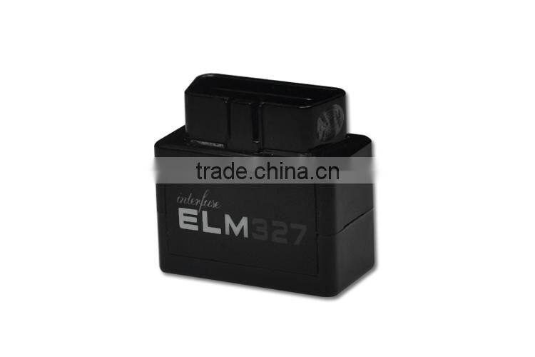 Black Super Mini ELM 327 Bluetooth ELM327 interface Car Diagnostic tool