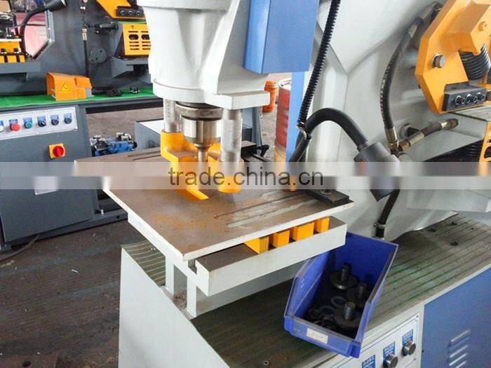 Hydraulic metal plate Multi-fonction ironworker machine tool from manufacture