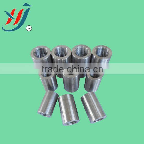 45# Carbon Steel Parallel Thread Rebar Connector for Construction Engineering