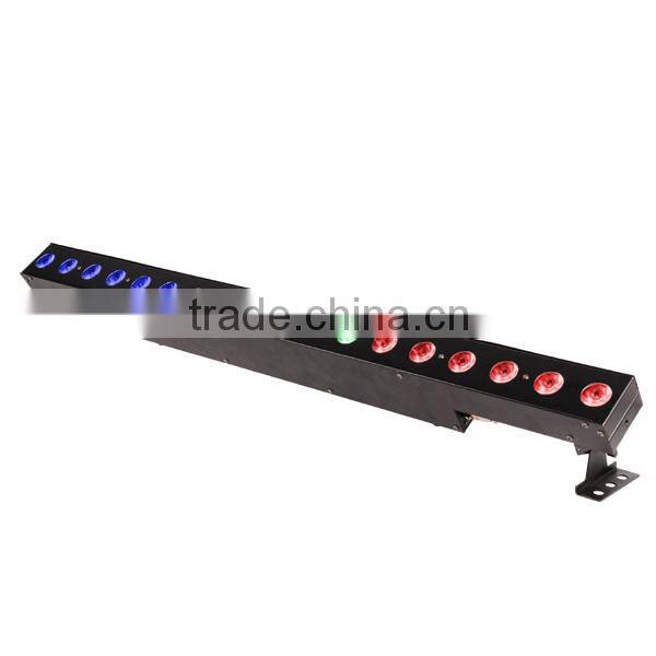 hot sale 18pcs 10w led wall wash bar light