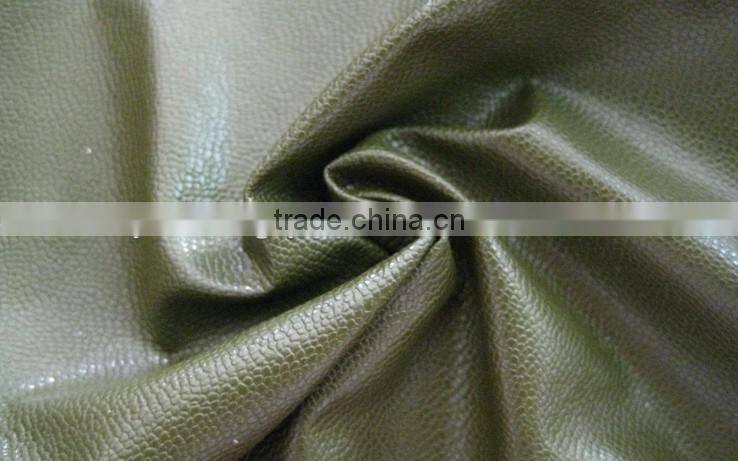 Factory direct sales 2014 New Design Imitation Leather For Car Interior Bag, Dress, Garment, coat,Down jacket etc