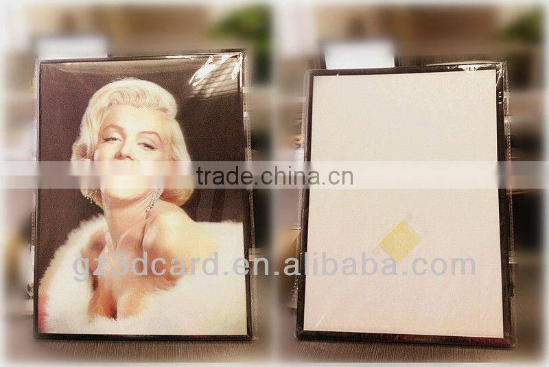 Custom lenticular 3D framed pictures