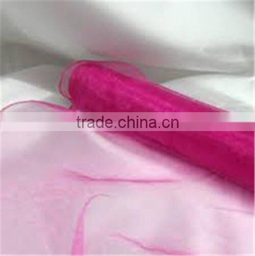 2014High Quality Crystal Organza Table Runner For Wedding Decoration