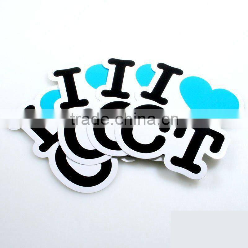 Fashion Customized Vinyl water transfer printing nail sticker,UV Protected custom puffy stickers ---DH20240