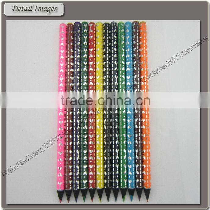 12Pcs Crystal Kids Color Pencil Set Packed In Plastic Tube