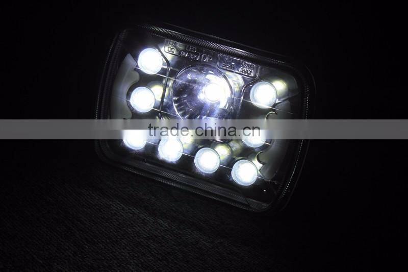 55W High Low beam off road Led Work light 5x7 Led Headlight 7inch Led WORK Lights for Trucks 4x4 Jeep Offroad