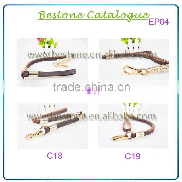 2014 Fashionable Pure Cowhide Pet Collars/genuine leather pet collar