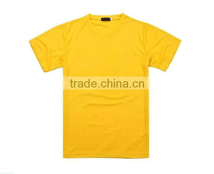 2016 very cheap red promitional training tshirt wholesale