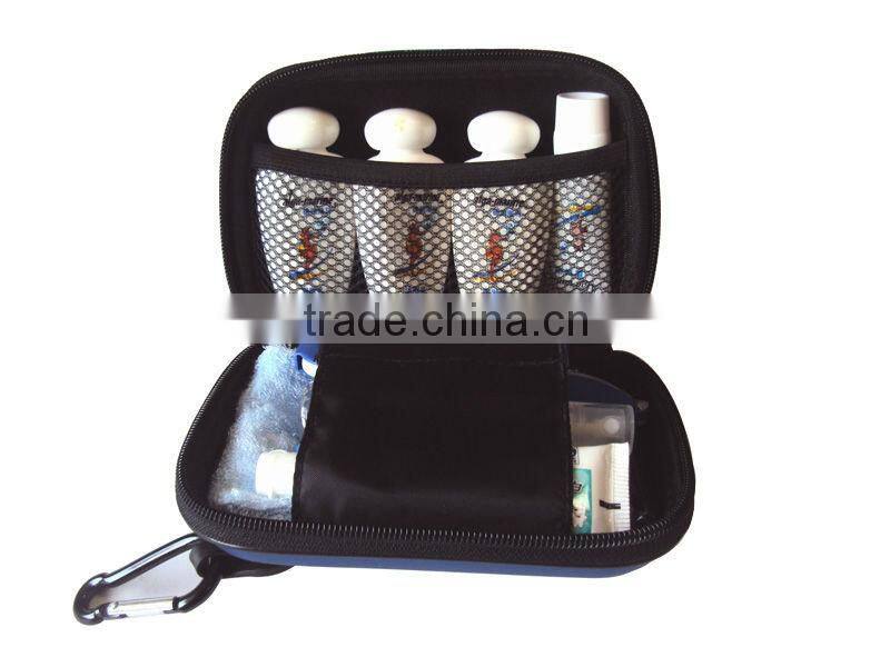 Hanging waterproof eva toiletry bag for travel