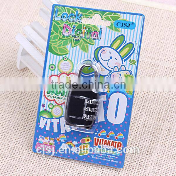 High Security Colorful reset combination lock