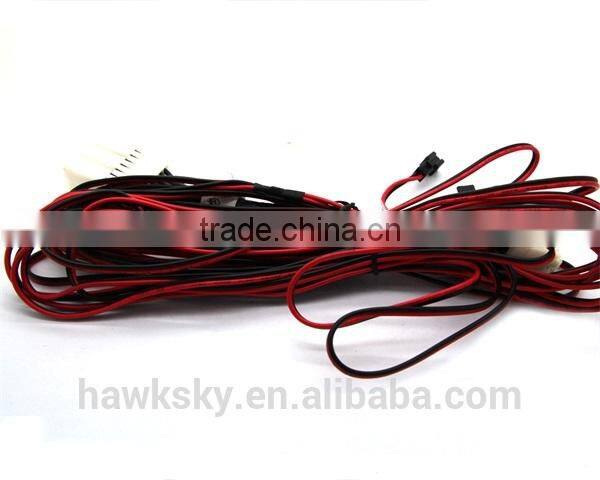 China Supplier Household Black and Red Electrical Flat Cable Wire