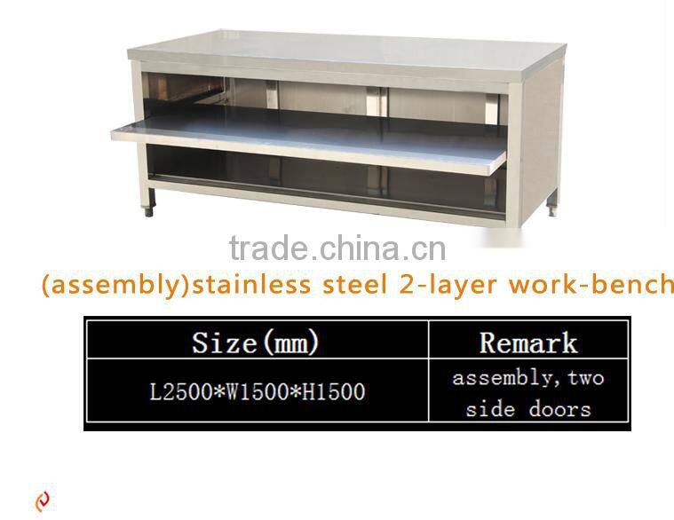 low price kitchen stainless steel cabinets handles modern made in china