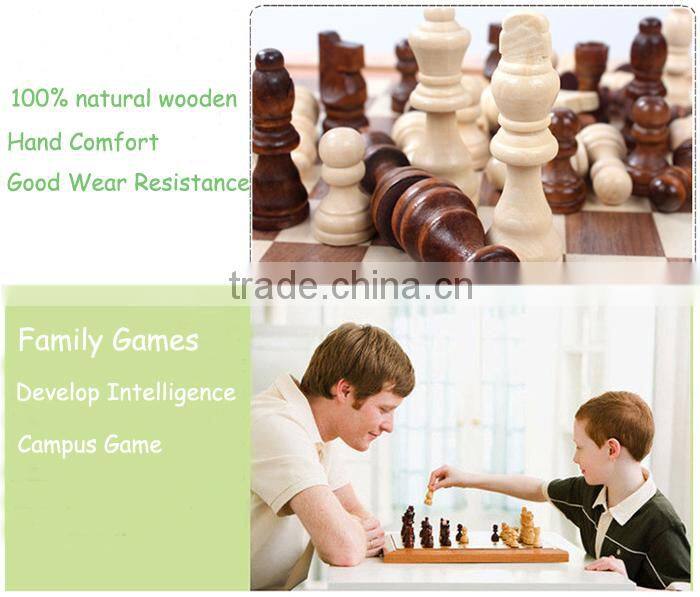 Folding wooden Chess Chessboard Chess Wooden Chess