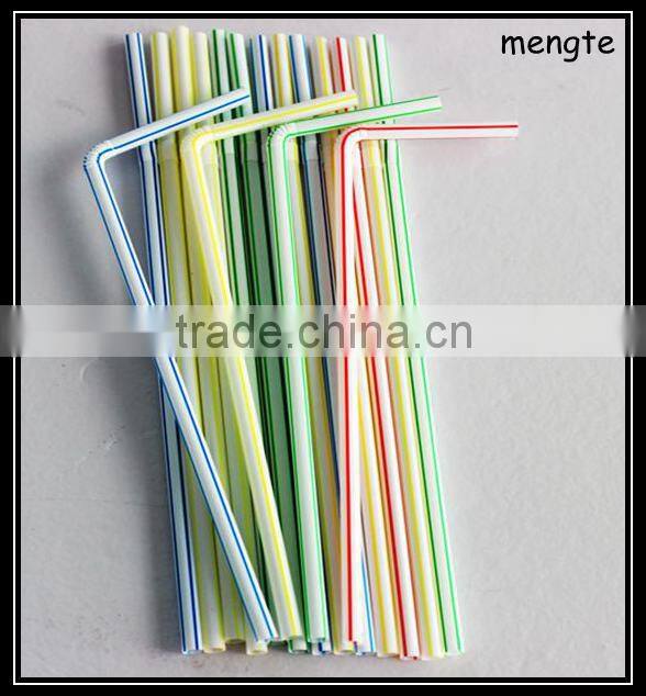 PVC box High Quality Plastic PP material Drinking straws