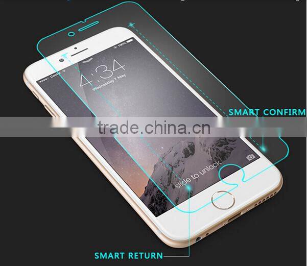 2015 9H Smart glass screen protector for iphone 6 smart tempered glass screen protector for iphone 6 smart tempered glass film