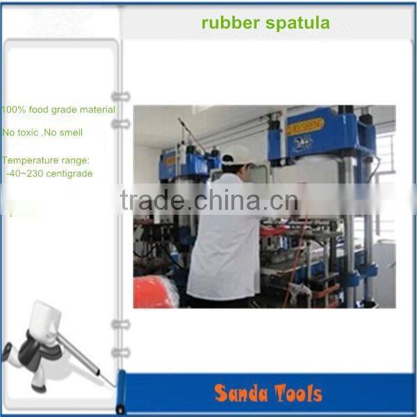 custom bread silicone rubber spatula