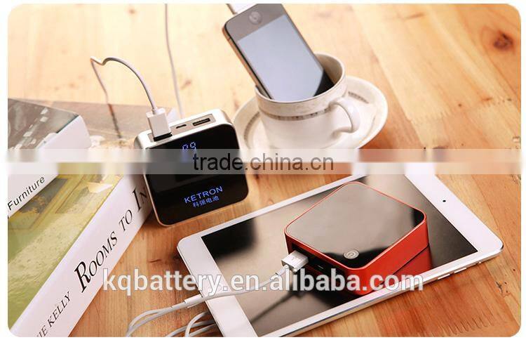 KETRON Solar Power Bank with Precise LCD Digital Display