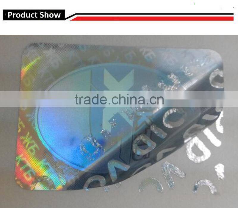 Anti counterfeiting Hologram sticker security void label
