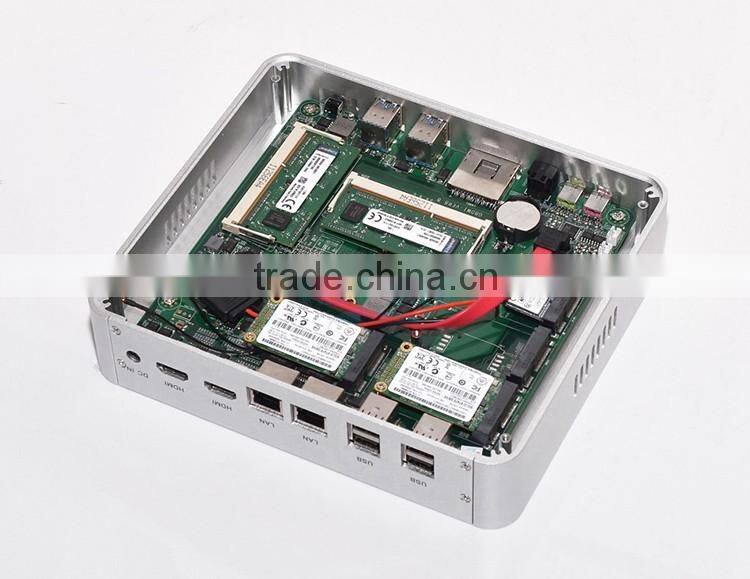 Popular Electronic Product Maximum 16G DDR3 New Arrival Fanless Mini Pc Computer