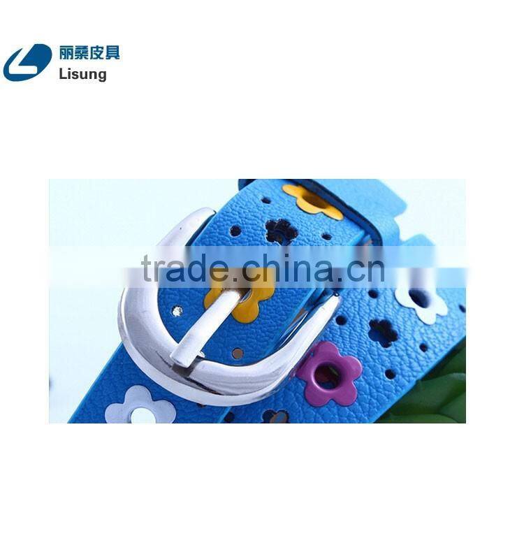 Cute Candy Color Beaty Fake Leather Cool Kids Belt
