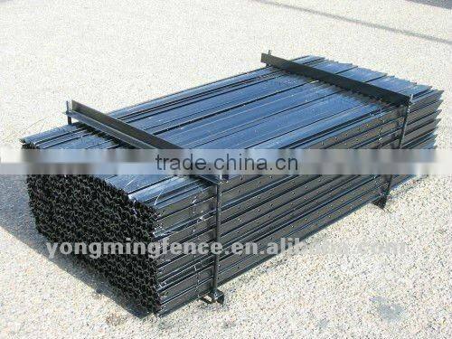 Security of forestry fence with Y post