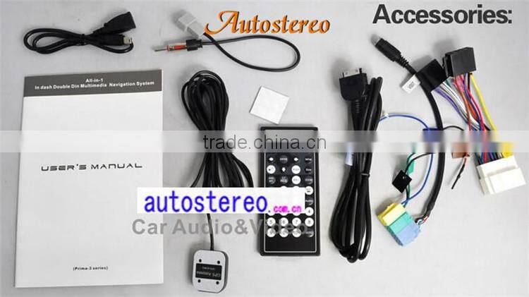 Car stereo 2 Din Car DVD Player GPS Navigation System forJezz Car Audio with Satnav