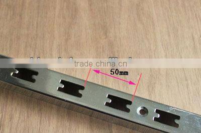 Upright H-shaped Hole Metal Slotted Channel