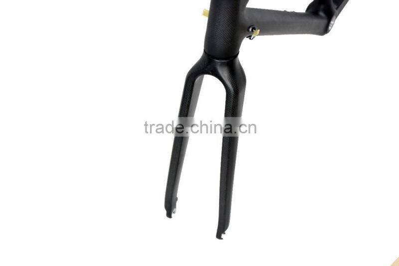 Chinese OEM Super Light Carbon Cyclocross Frameset Cyclocross Bike