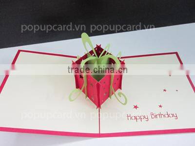 3d pop up card Christmas SPhere