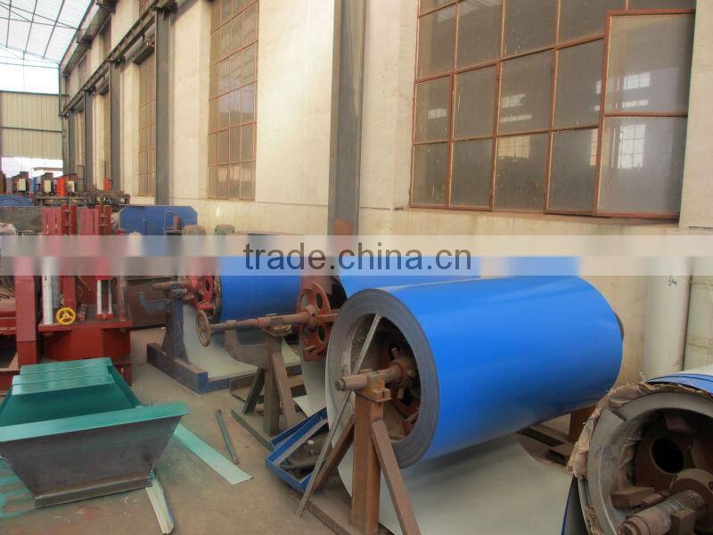 Steel coil uncoiler