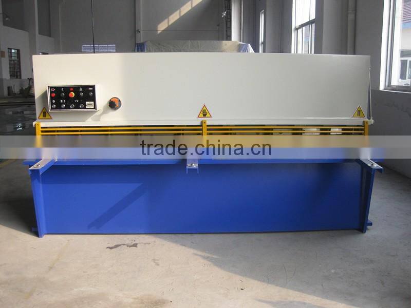 QC12Y-4X2500 Series Hydraulic Swing Beam Shearing machine , Hydraulic steel plate cutting machine