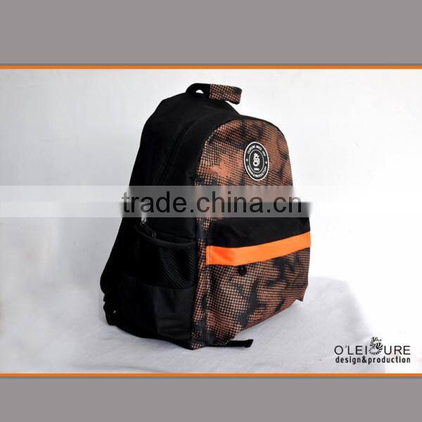 2015 China Manufactory Hot Sales Pattern Sports Backpack